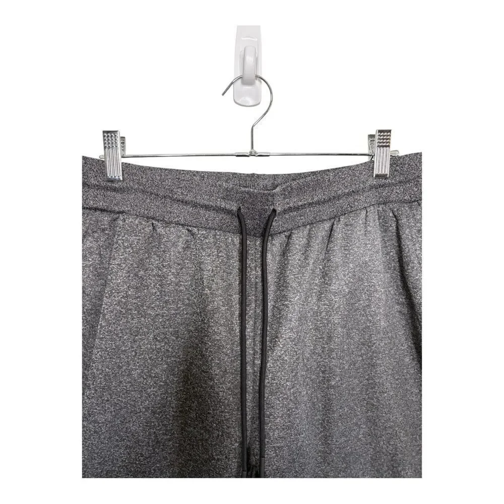 Hurley Mens Slim Charcoal Athletic Pants Fleece Lining XL